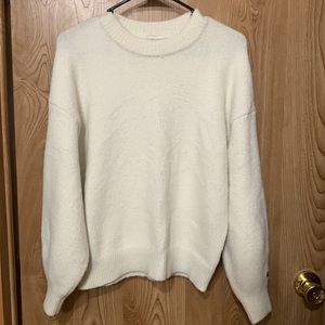 Calia white sweater, size small.
